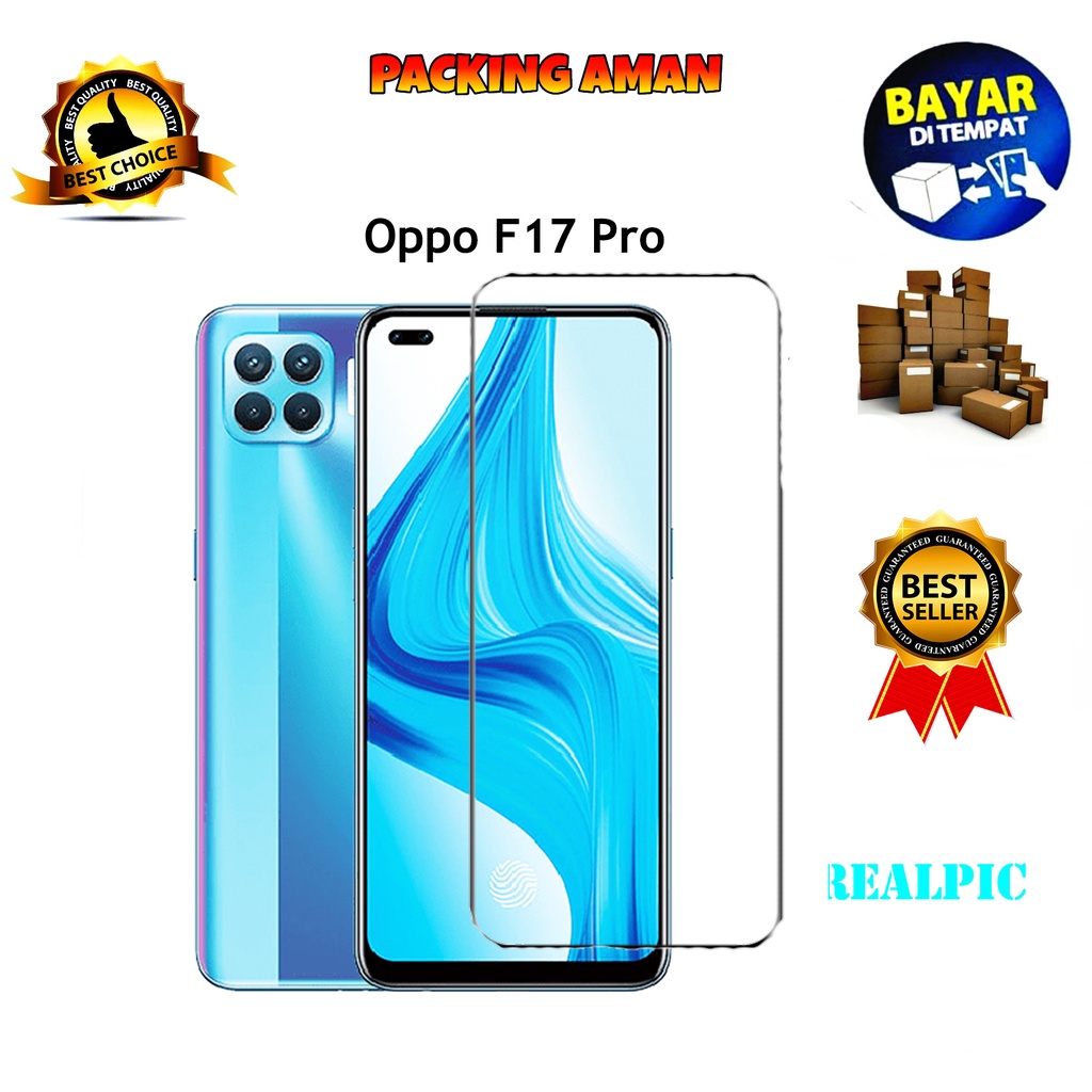 Tempered Glass Oppo F17 Pro 4G 2020 Screen Protector Anti Gores