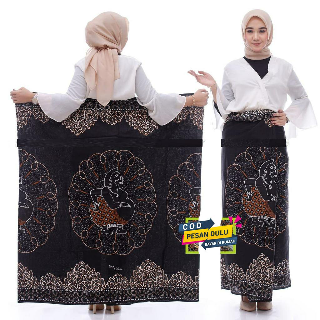 Sarung Batik Motif  Wayang Semar Tumpal - Sarung Dewasa - COD
