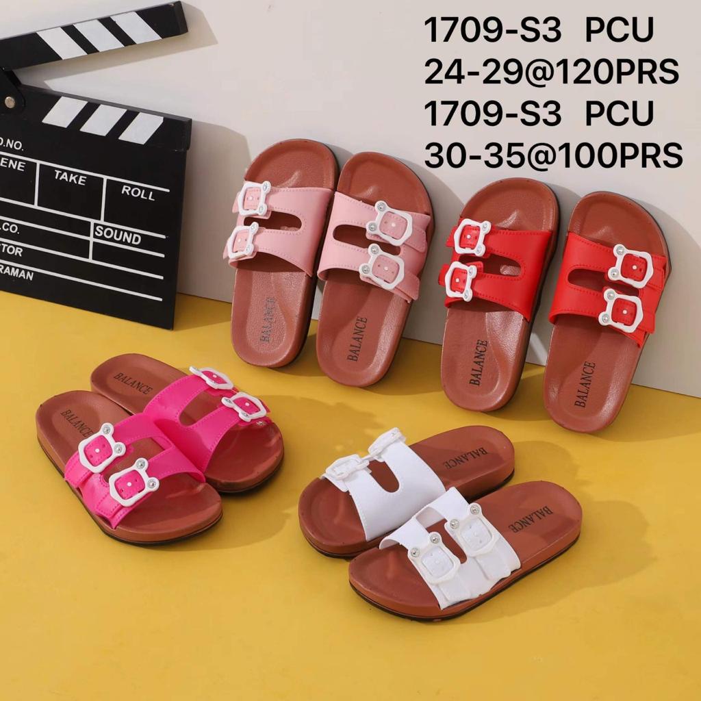 Sandal Selop Balance Anak /Sandal Puyuh Karet Anak 1709-S3 24-29