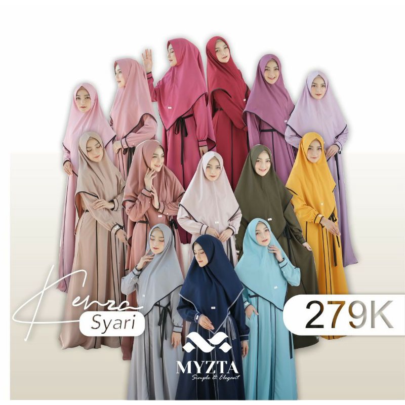 GAMIS KENZA SYARI BY MYZTA