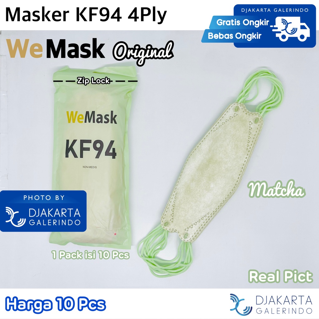 Masker KF94 Wemaze WeMask Original 4Ply - 5Ply isi 10Pcs