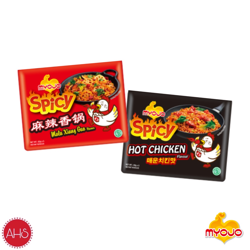 

MYOJO Instant Noodle Spicy Hot Chicken & Mala Xiang Guo [ SATUAN ]