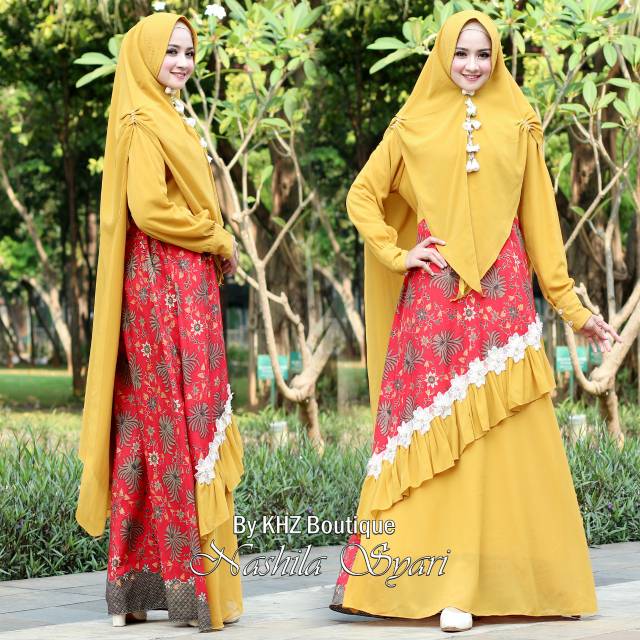 Gamis Syar'i Nashila by KHZ boutique