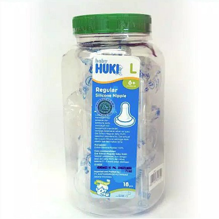 Huki Dot Sillicone Reguler Jar 18'S (L) - CI0225