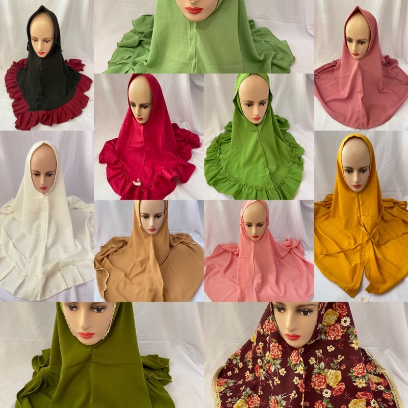 Paket usaha hijab instan 20pcs
