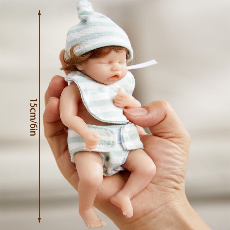 Mary 6in Realisitc Untuk Aksesoris Tidur Boneka Mainan Manusia Hidup Dengan Kain Best Childhood To