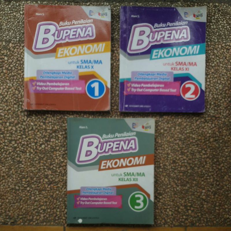 buku Bupena Ekonomi sma kelas 10.11.12 revisi Kurikulum 13