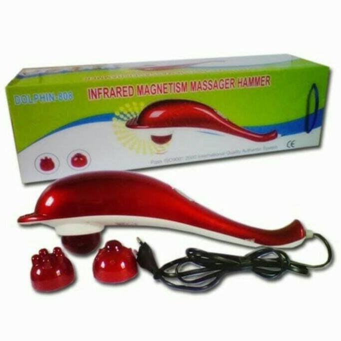 diskon++ DOLPHIN MASSAGER ALAT PIJAT LUMBA-LUMBA INFARed