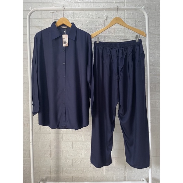 BEST SELLER One Set Super Jumbo Polos LD 120,LD 126,LD 130-Navy Ld 126