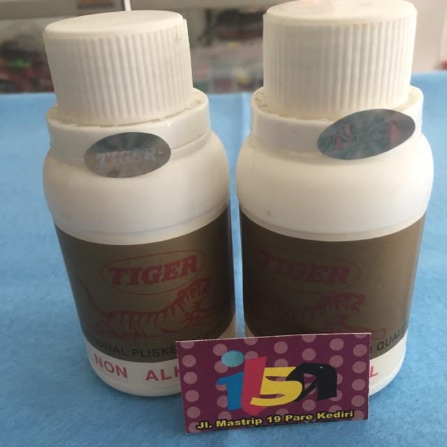 OBAT PLISKET KAIN CAP TIGER UNTUK PLEATS