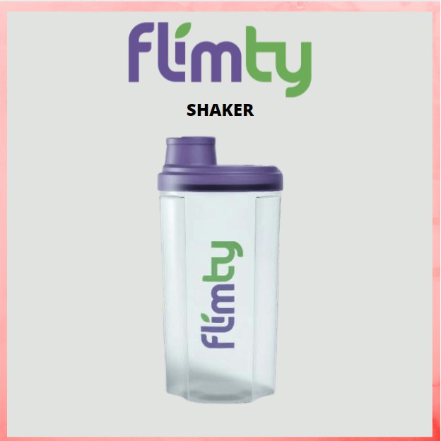 SHAKER FLIMTY BOTOL MINUM 500ML(BONUS PEMBELIAN 2 &amp; 4 PAKET FLIMEAL 1 BOX 12 SACHET)