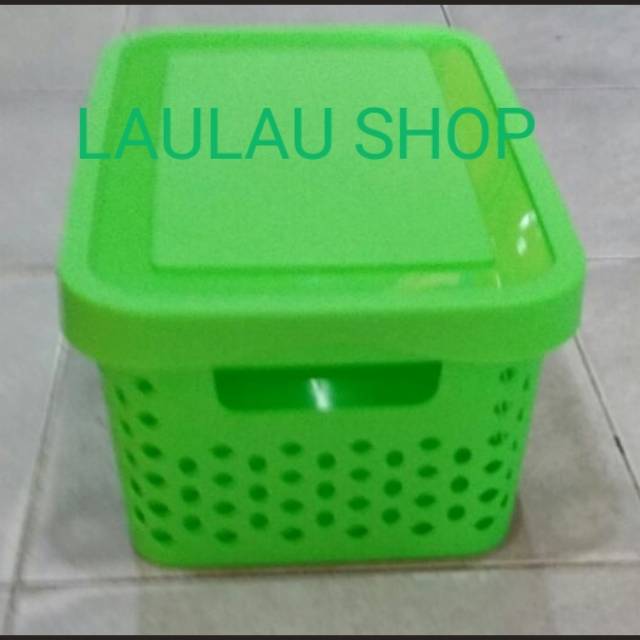KERANJANG / TEMPAT SURAT SHINPO 256 (DENGAN TUTUP) / BOX SERBAGUNA