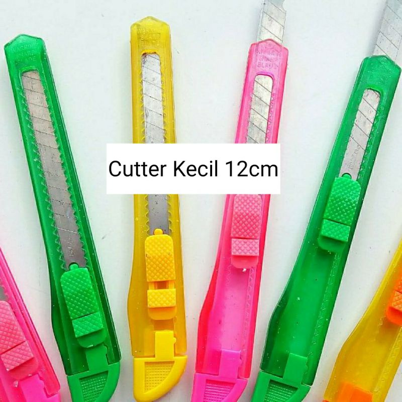 Cutter Kecil 12cm Cutter Populer Pisau Pemotong Kecil Sedang Pisau Ukir