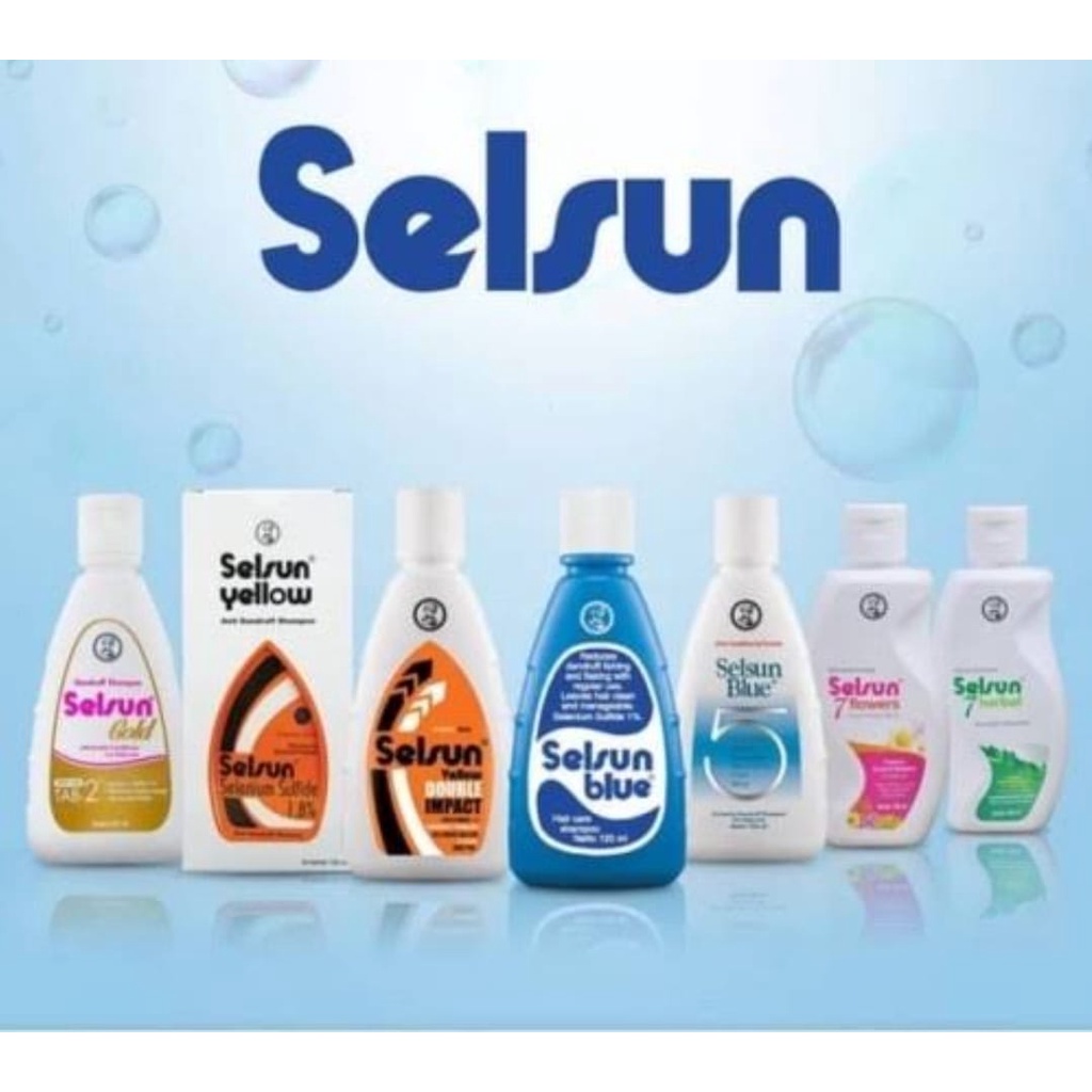 SELSUN Hair Shampoo 100 ml dan 120 ml