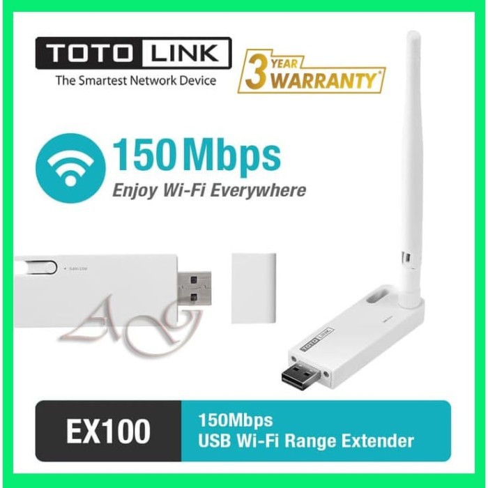 Spesial WIFI EXTENDER USB 150Mbps - TOTOLINK EX100 Limited