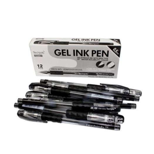 

PULPEN TECHJOB TZ-501 GEL INK 0.5 - HITAM