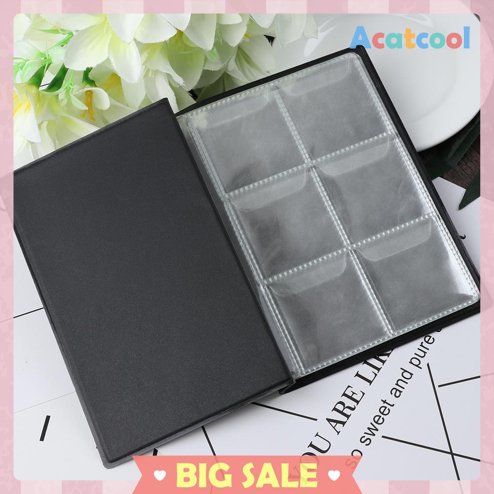 10 Pages 60 Pockets Album Silver Dollar Coins Collection Book Organizer