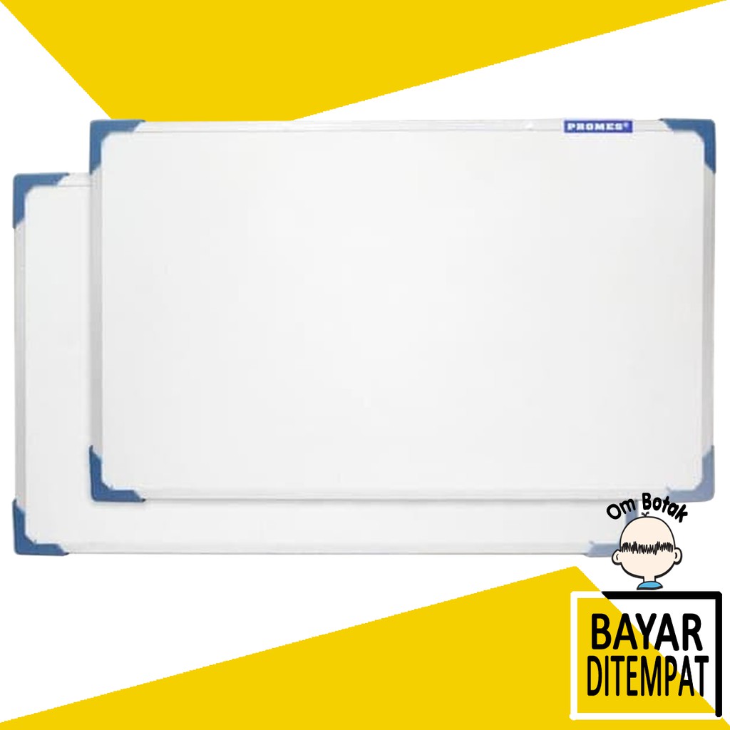 

NazlaStore WHITE BOARD PAPAN TULIS GANTUNG UKURAN 50X30 CM (OFF-36)