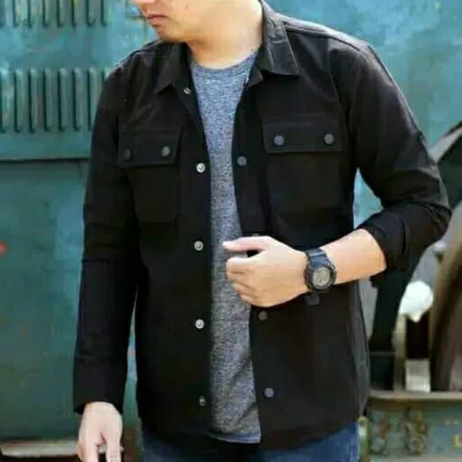 XU4D JAKET ARMY/JAKET PARKA/JAKET PARKA PRIA/JAKET PARKA ARMY - MERAH, M 65A5