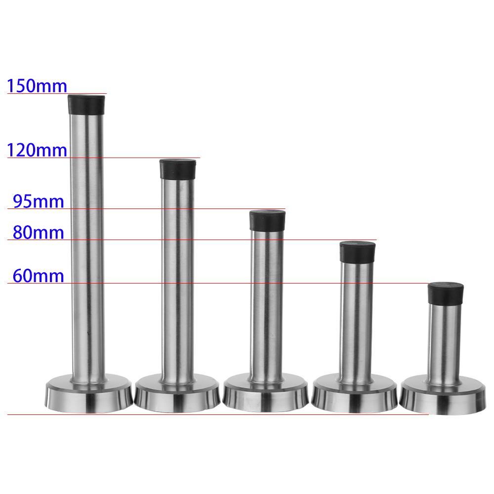 Suyo Door Stopper Buffer Rumah Baru Stainless Steel Tebal Tidak Berisik Perekat Diri Menangkap Pintu