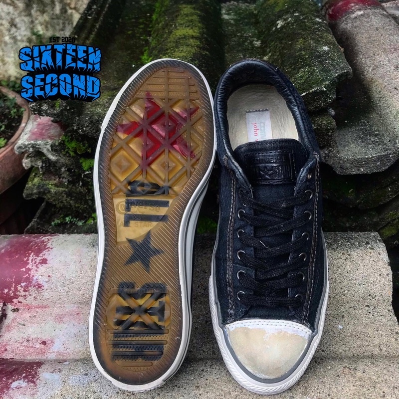 100% ORIGINAL SECOND CONVERSE x JOHN VARVATOS SEERSUCKER