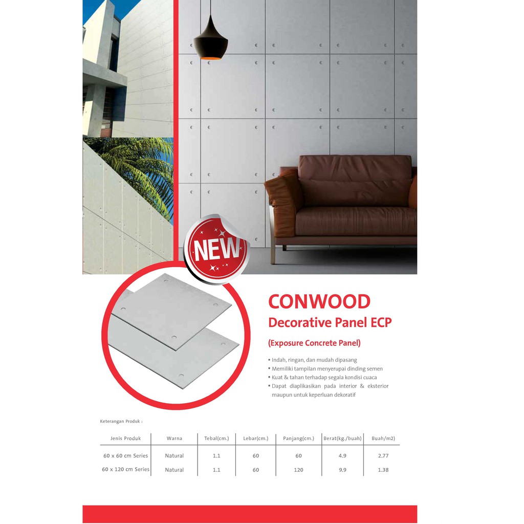 Conwood Board ECP (600x1200x11mm)