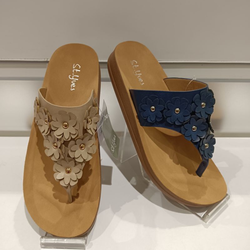 St.Yves sandal jepit wanita branded Matahari