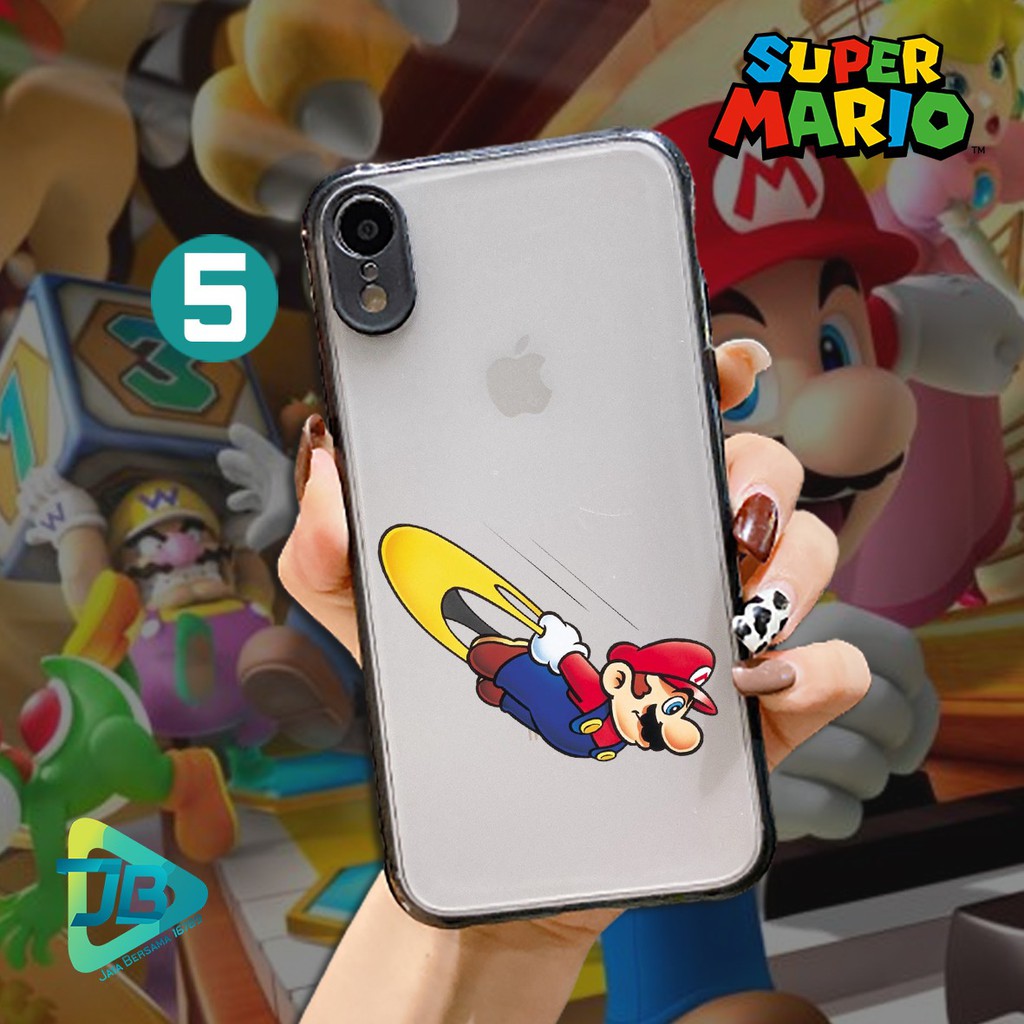 SOFTCASE CHOICE SUPER MARIO IPHONE 6 7 6+ 7+ 8 8+ 11 X XR XS 12 MINI PRO MAX JB3795