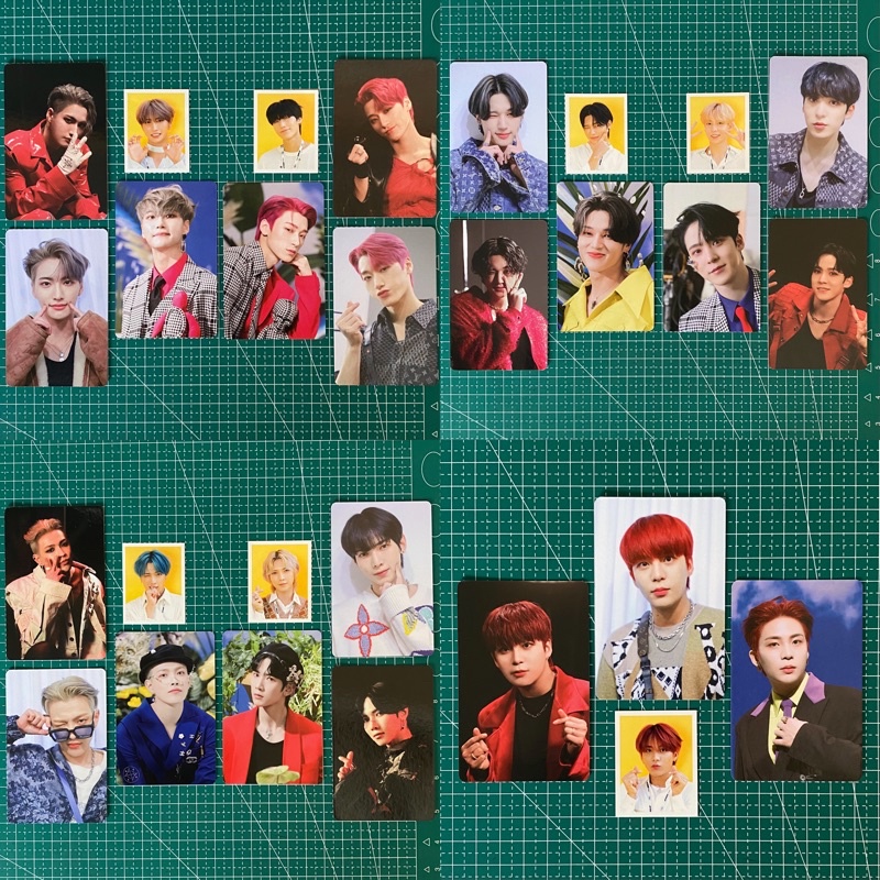 ATEEZ - SUBK MERCH HOTOCARD SET + ID PHOTO SET PC HJ SEONGHWA YUNHO SAN YEOSANG WOOYOUNG JH