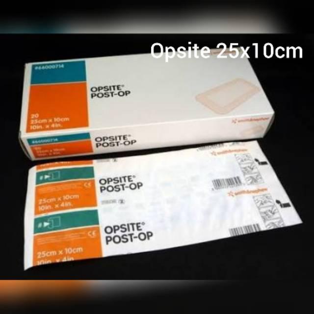 Opsite post op ukuran 25x10cm per lembar