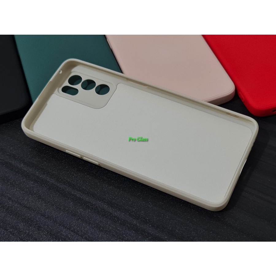 C119 OPPO Reno 6 5G Matte Silicone Case + Lens Protection