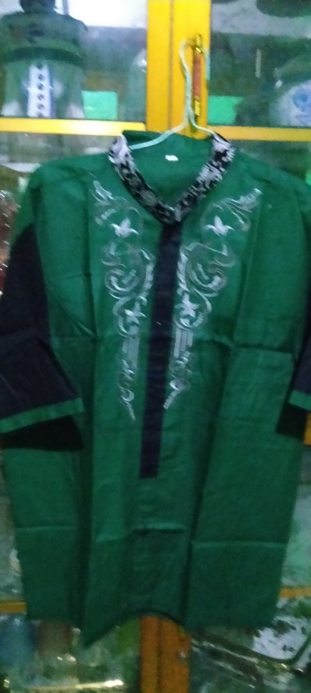 Kemeja Kombinasi Casual