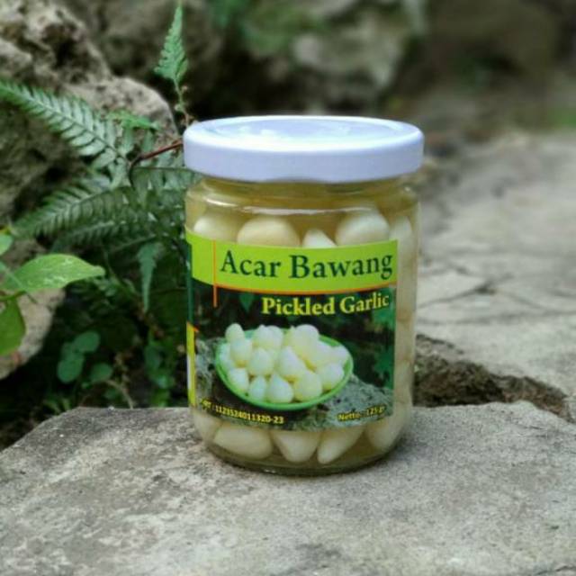 

Acar Bawang putih Tunggal 125 gram untuk menurunkan darah tinggi, kolesterol