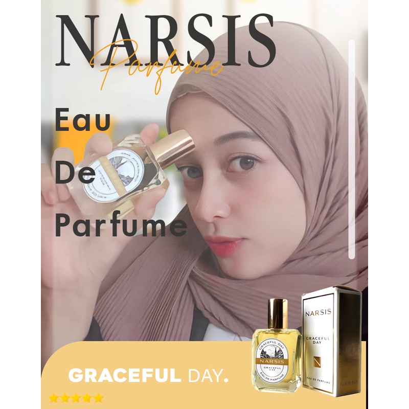 Parfum Wanita Cewek Parfume Narsis Wanginya Kuat Tahan Lama Parfum Narsis Graceful Day Original