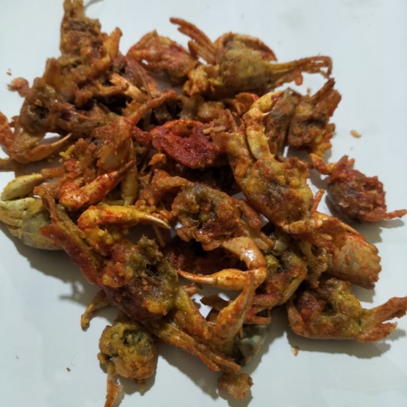 BEBY CRAB PEDAS NIKMAT | baby crab krispi