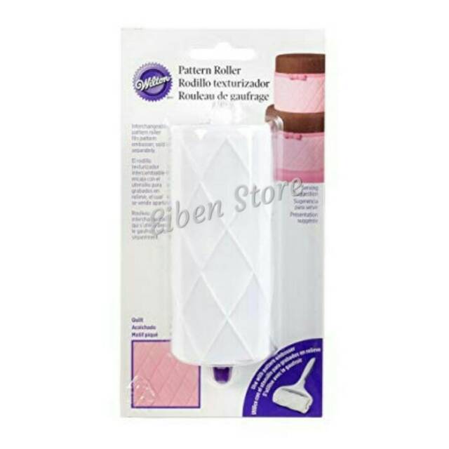 

Wilton pattern embosser quilting