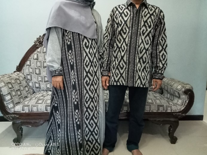 Couple Tenun Syari/couple Syari/couple Gamis Syari/couple Gamis Batik/couple Tenun Murah