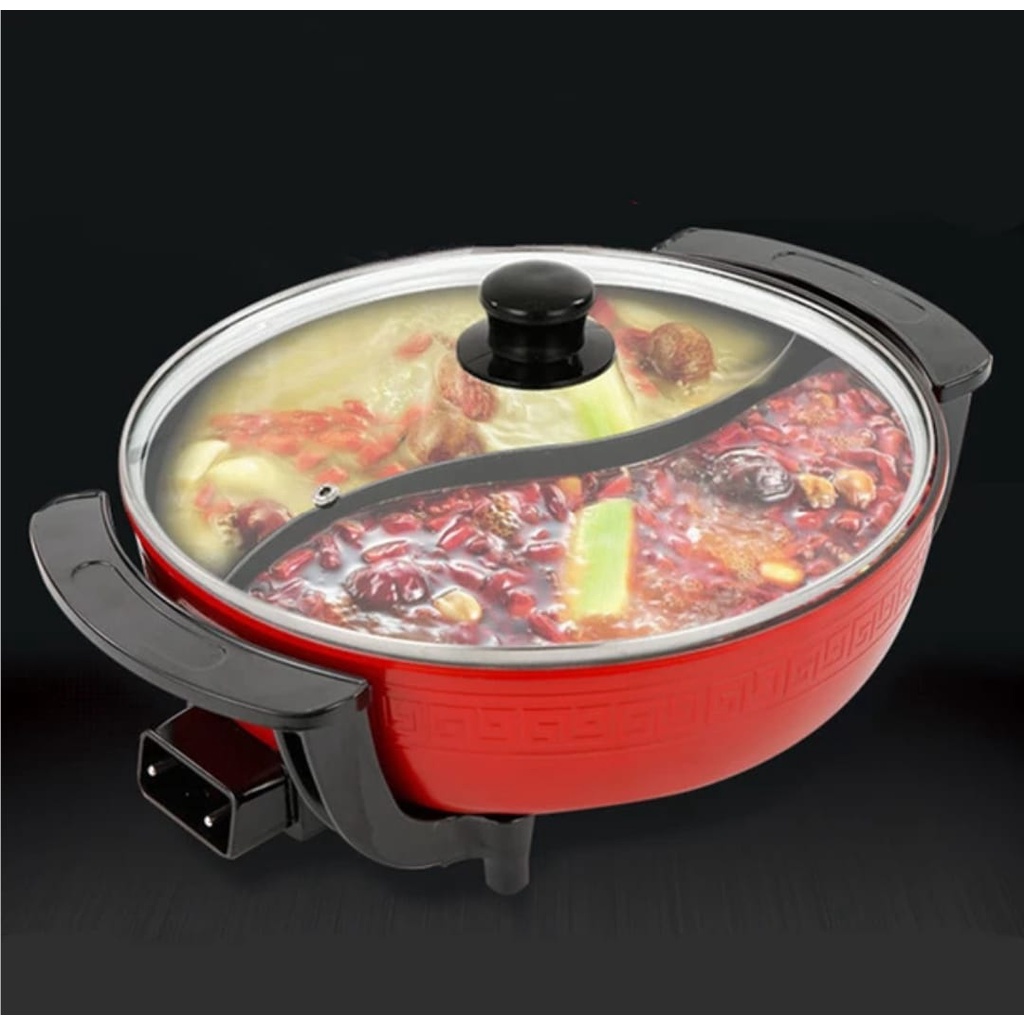 Hot Pot Listrik Dua sisi Panci Listrik YYG01