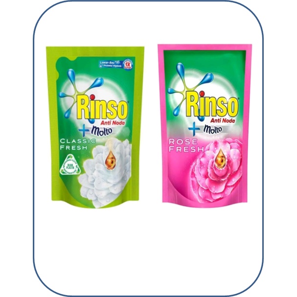 Deterjen Cair RINSO Molto Cair 750 ml