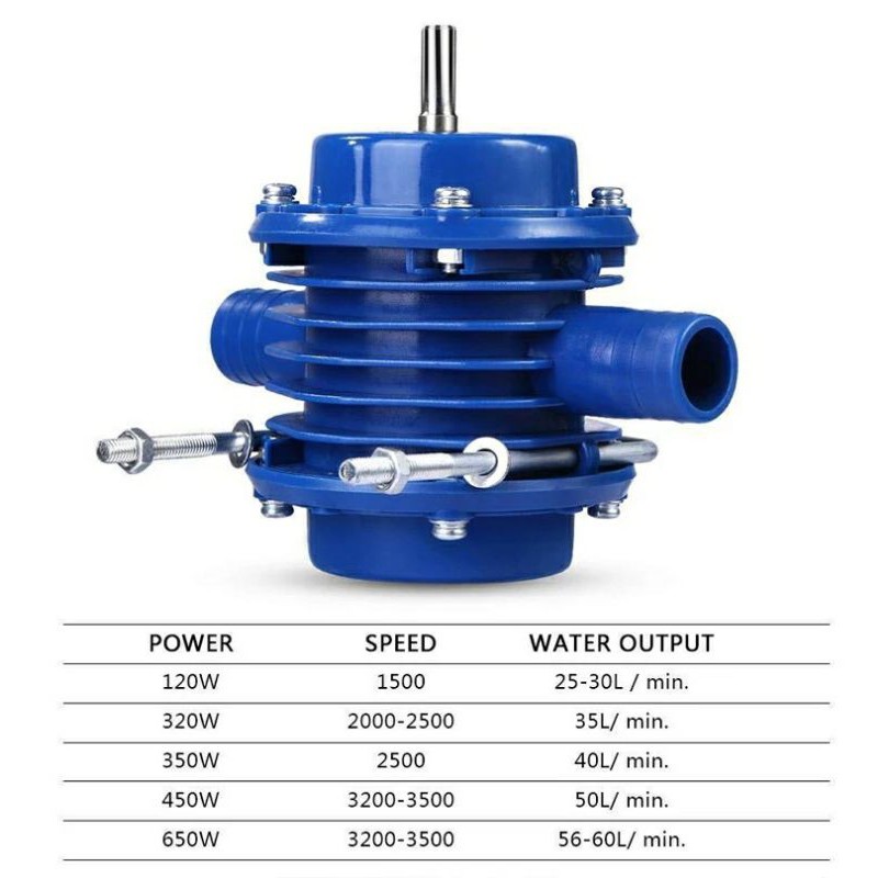 Water Drill Pump - Pompa Liquid Air Bahan Bakar Minyak, Oil, Kimia Pompa Cair Sentrifugal Serbaguna