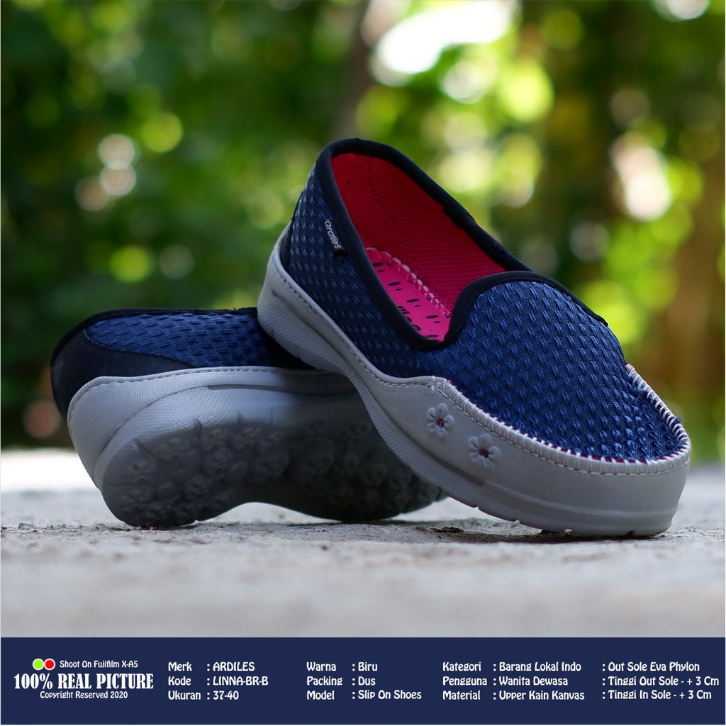 SEPATU SLIP ON WANITA DEWASA ARDILES LINNA 37-40