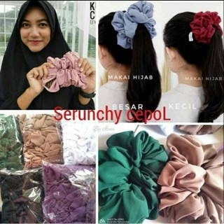 Scruncie tali CEMOL HIJAB MURAH | Ikat Rambut Scruchie Cepol | CEPOL HIJAB / IKAT RAMBUT CEPOL