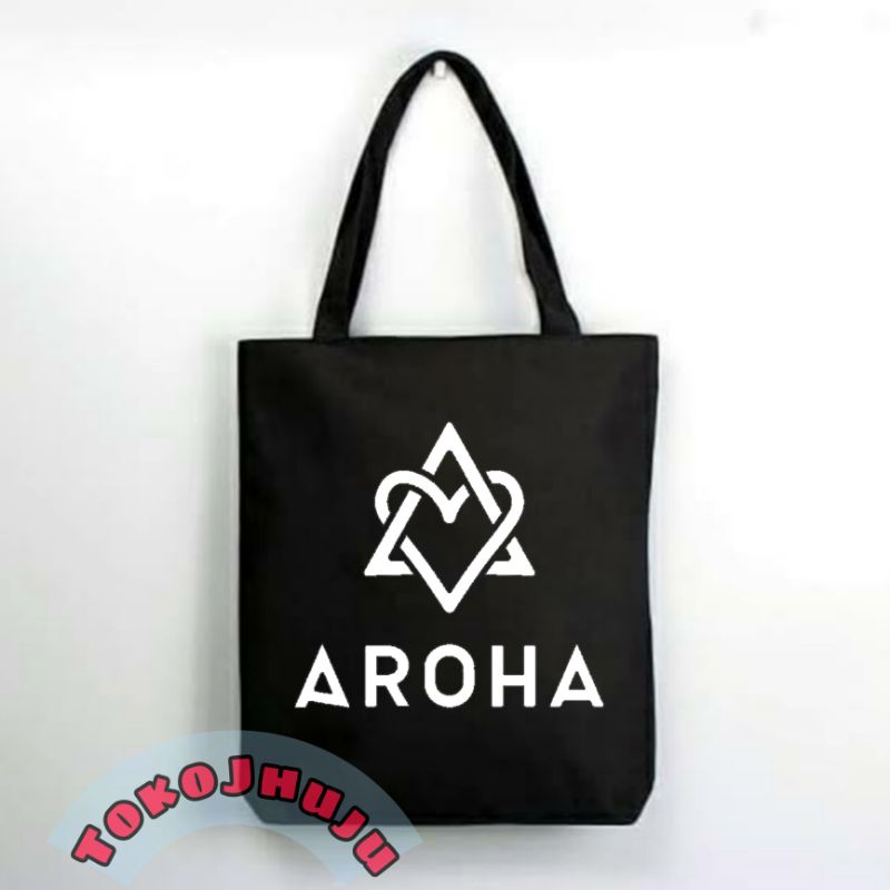 Totebag Zipper Astro AROHA logo