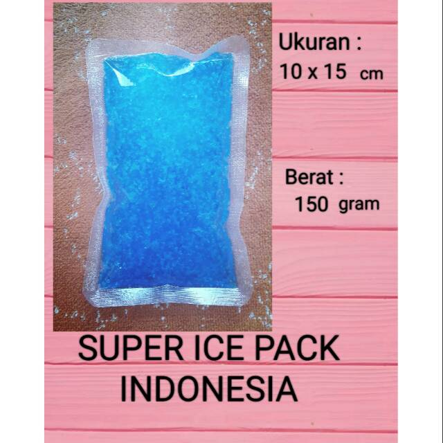 blue ice gel 150gram FINISH PRODUK 10X15cm murah berkualitas tinggi suhu ekstrim