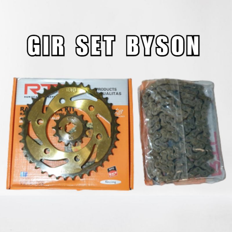 Gir Set Motor Byson Gir Rante Gir Paket Motor Byson - Rtc