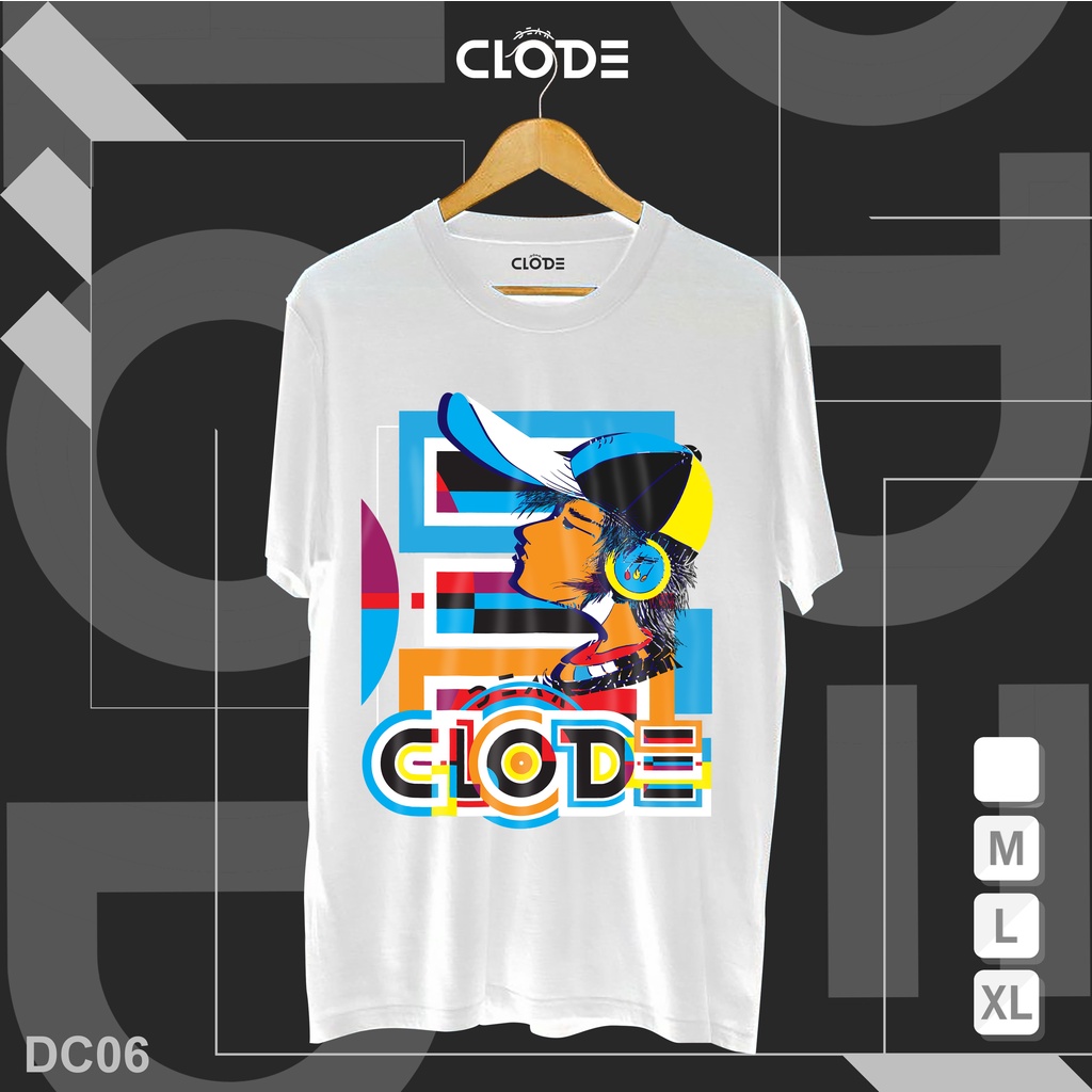 DC06 / Kaos Distro Bahan Cotton Bamboo 30s | Combed 24s Ukuran M L XL | Listen