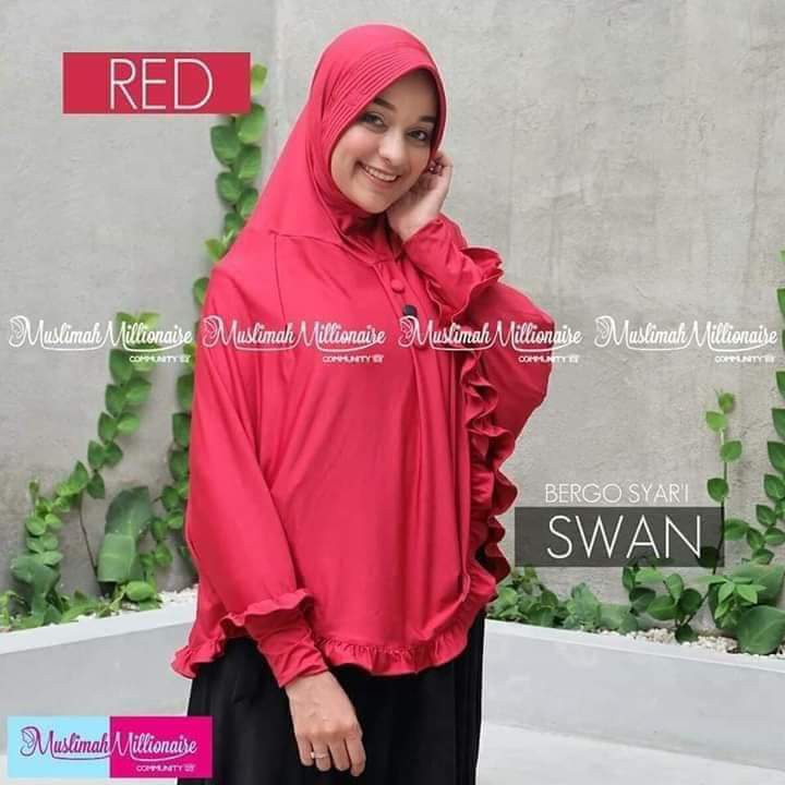 Jilbab Syari Tangan | Bergo Lengan | Jilbab syari Swan | Jilbab Jumbo | Hijab Syari Jumbo