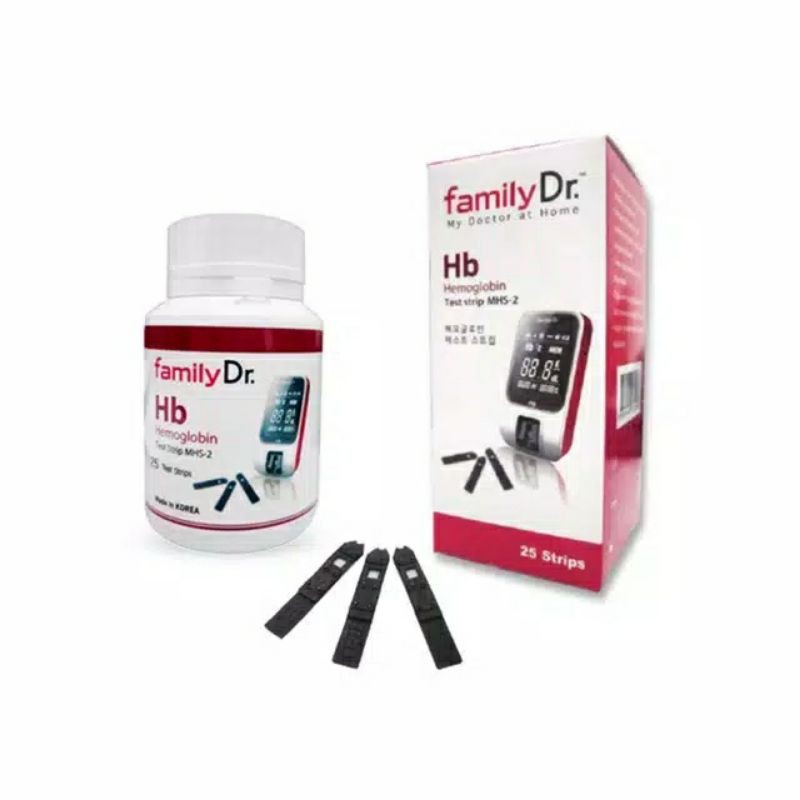 FAMILY DR STRIP HEMOGLOBIN STIK ISI ULANG HB