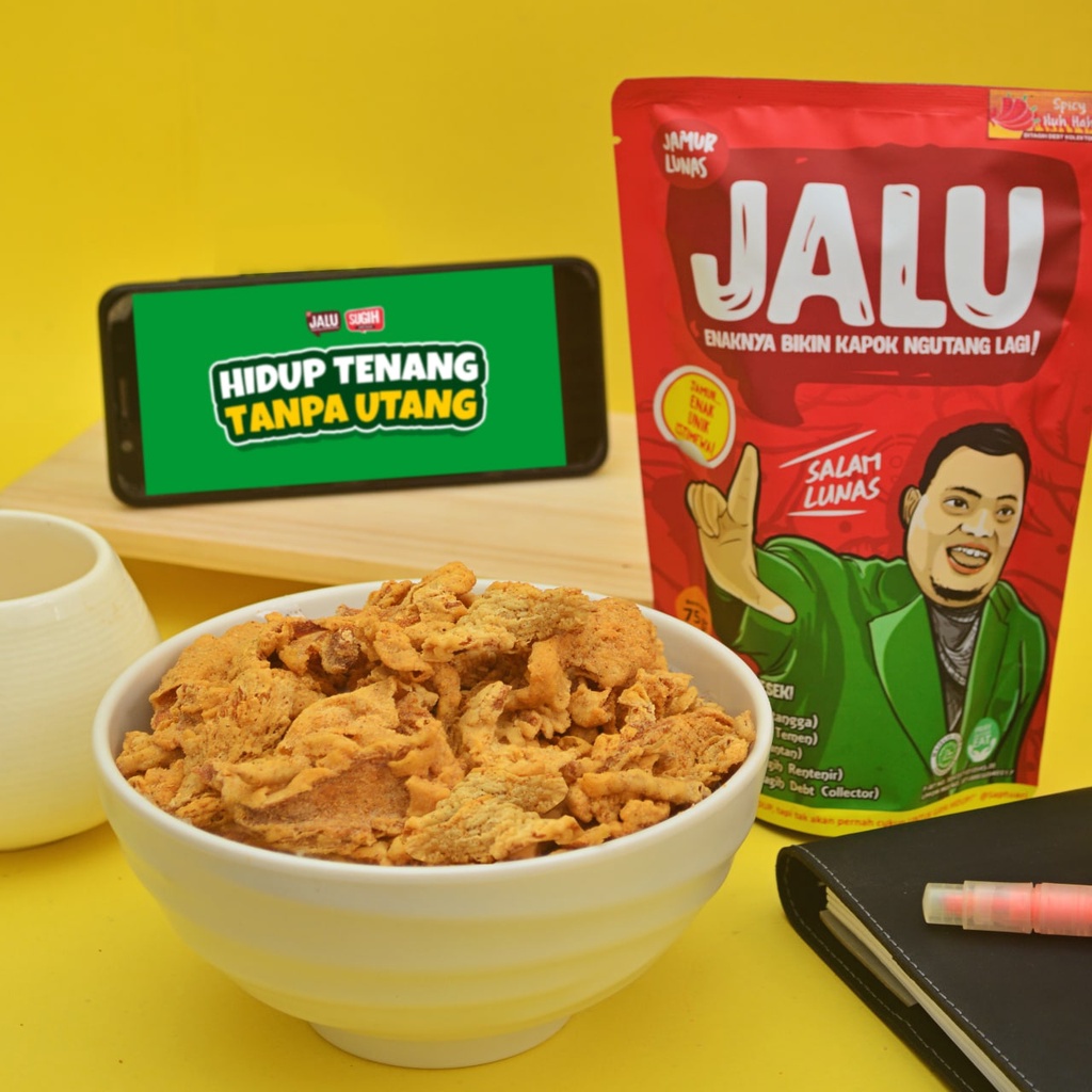 

Keripik Jalu - Jamur Lunas - Murah Enak dan Berkualitas