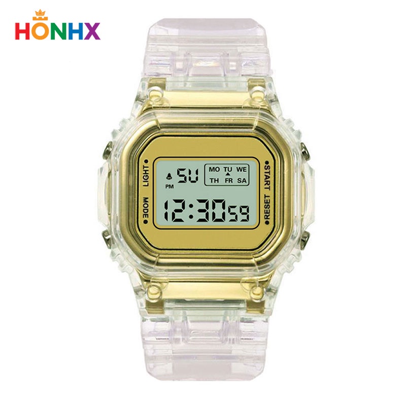 HONHX T576 Jam Tangan Wanita Digital Rubber WK-SBY